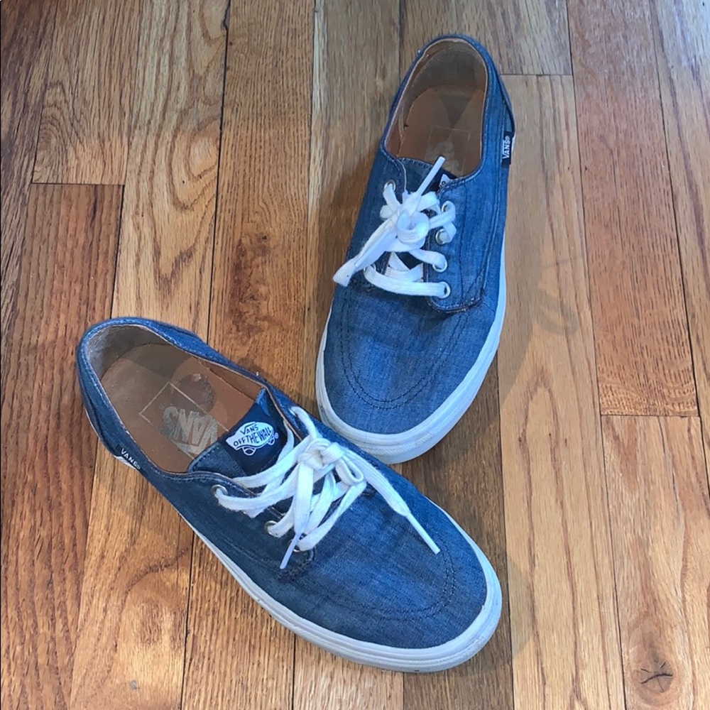 Denim Colored Vans